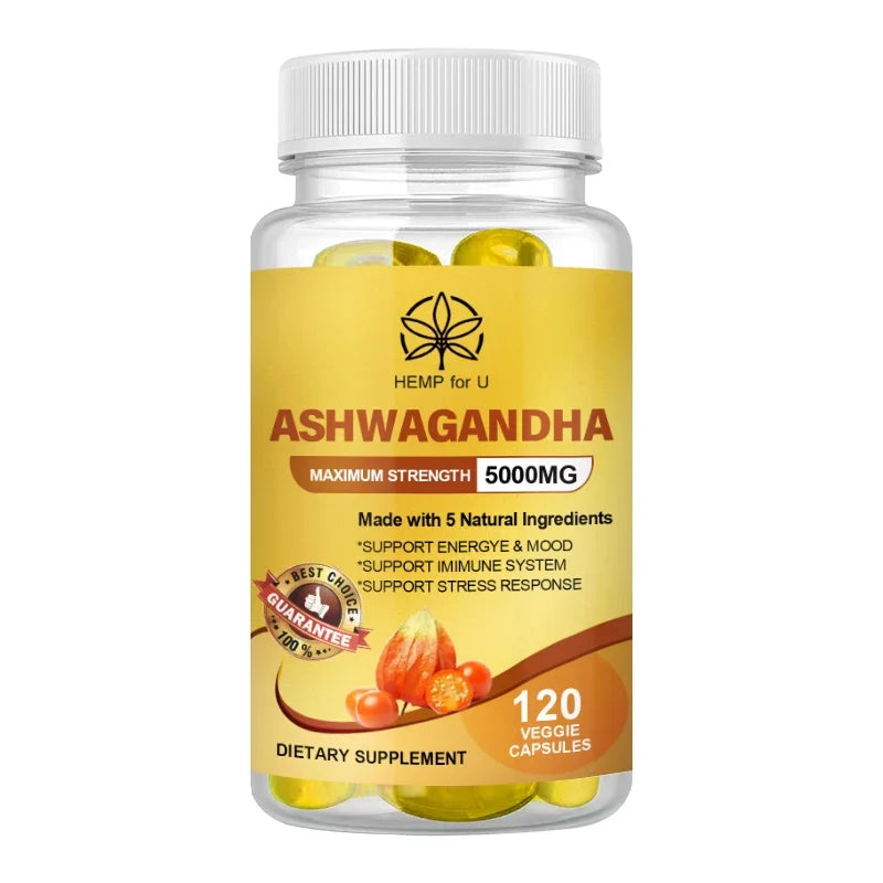 Organic Vegan Ashwagandha Extract Capsules
