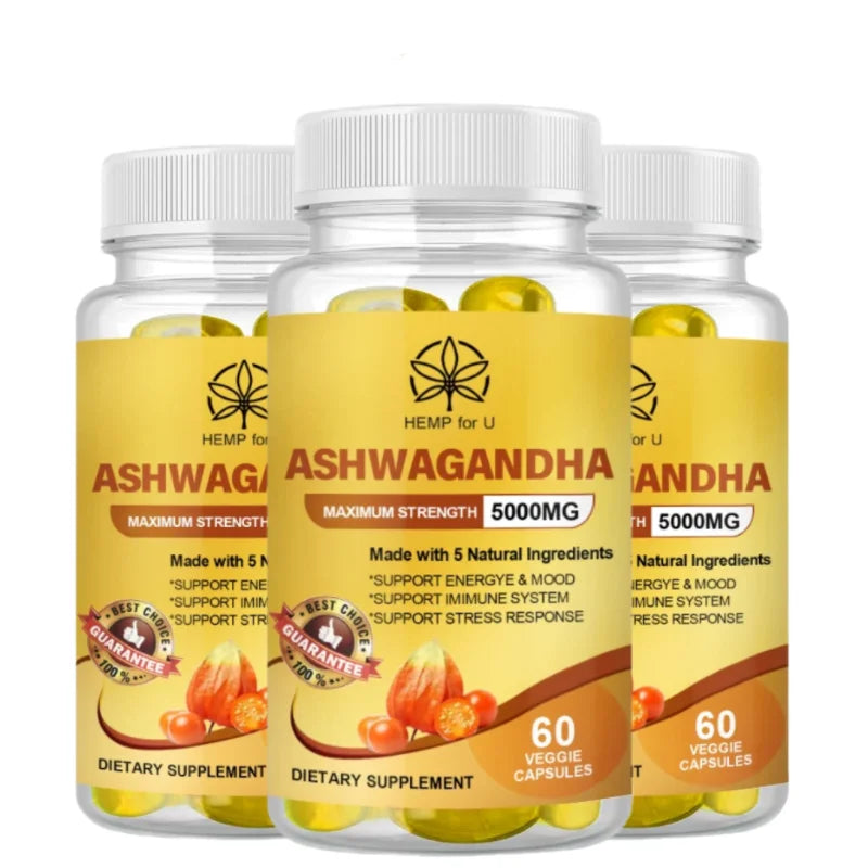 Organic Vegan Ashwagandha Extract Capsules